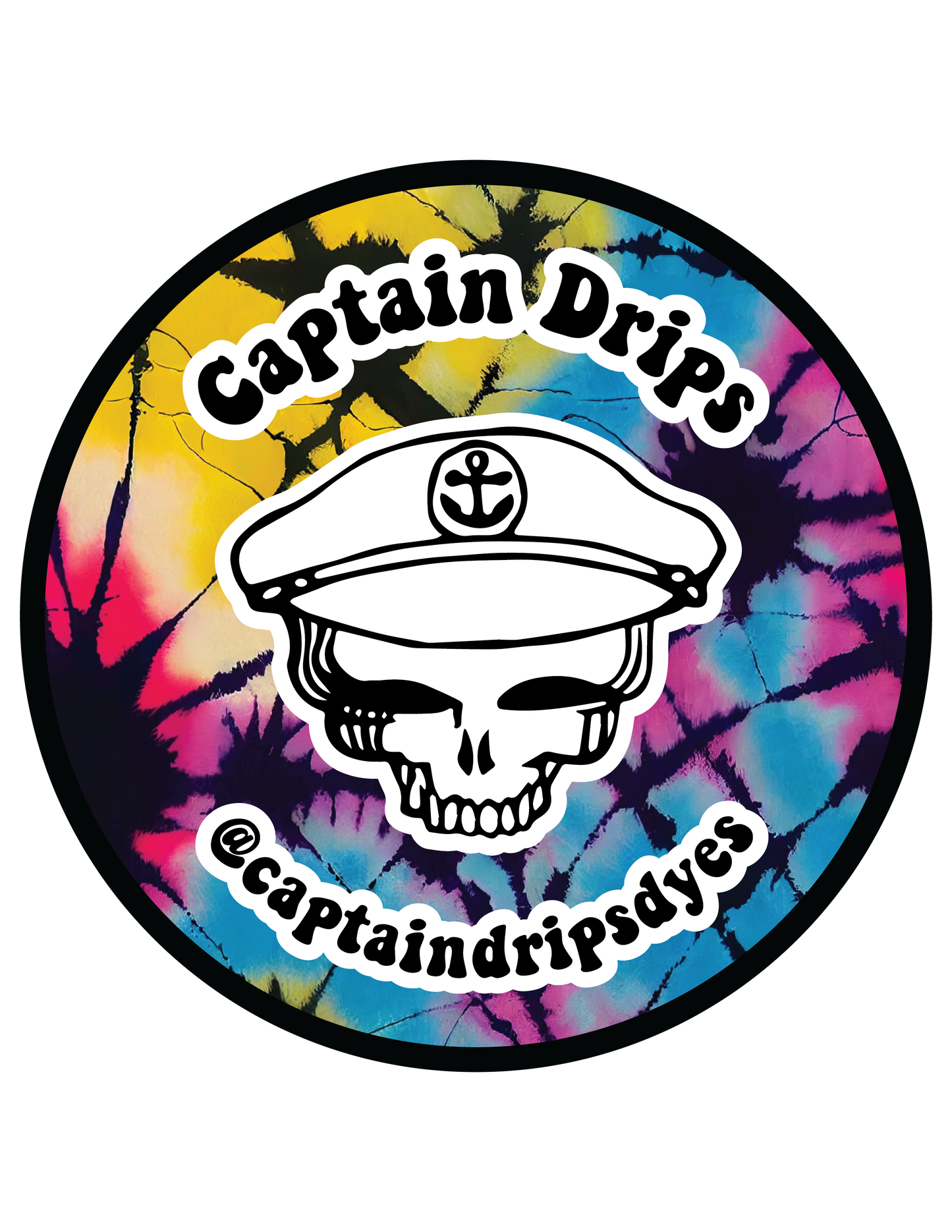Captain Drips Tie Dye Class: Tank Top