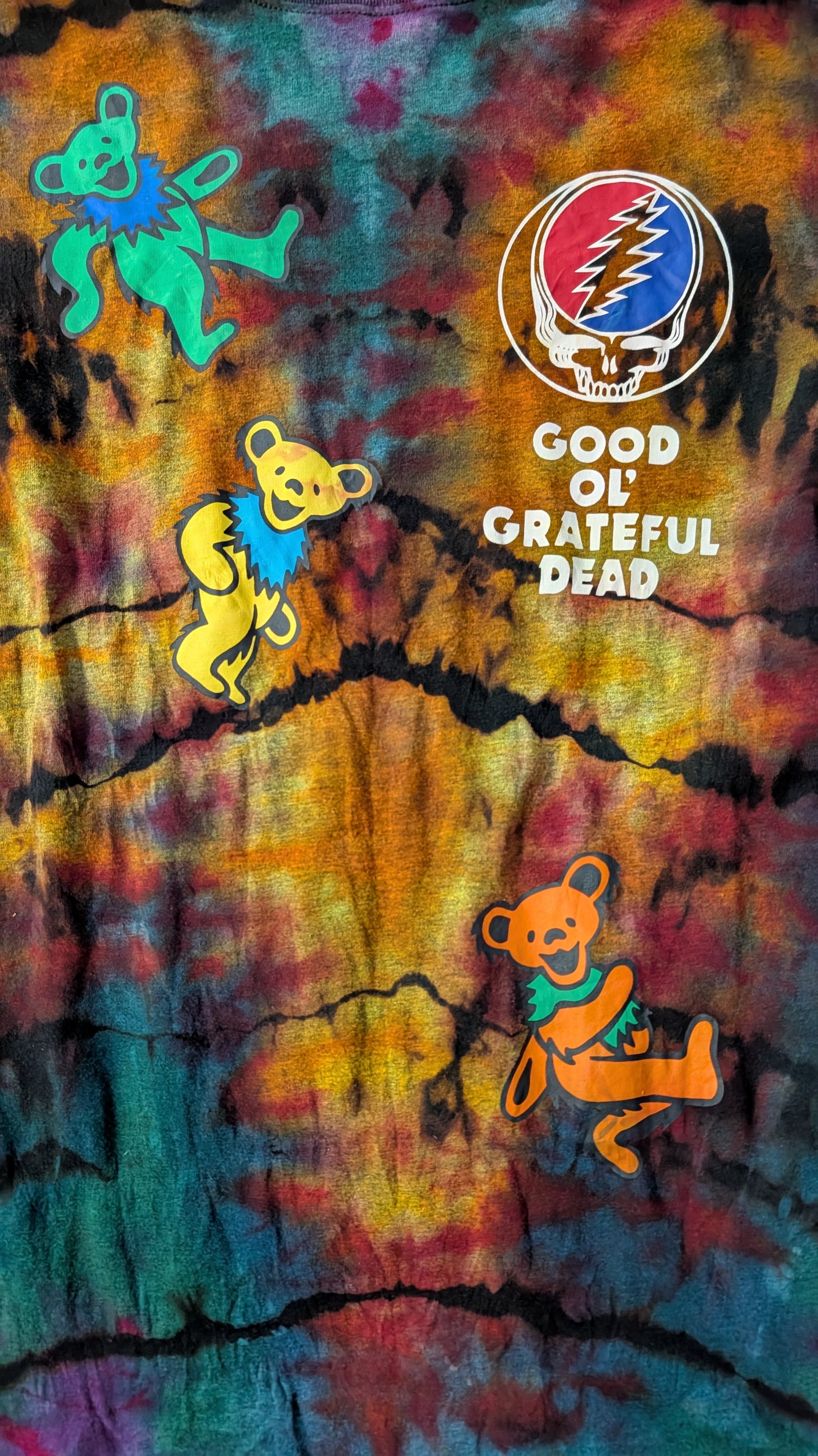 Size Medium "GOGD!" Reverse Dye