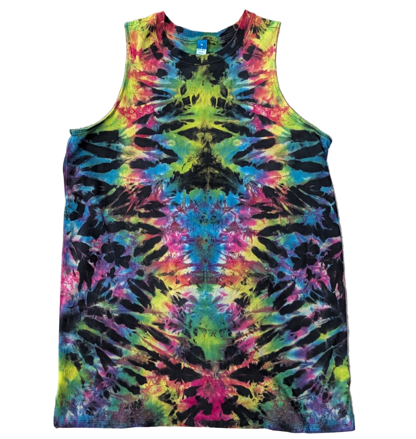 Size XL "Rainbow Ridge" Reverse Dye Dress