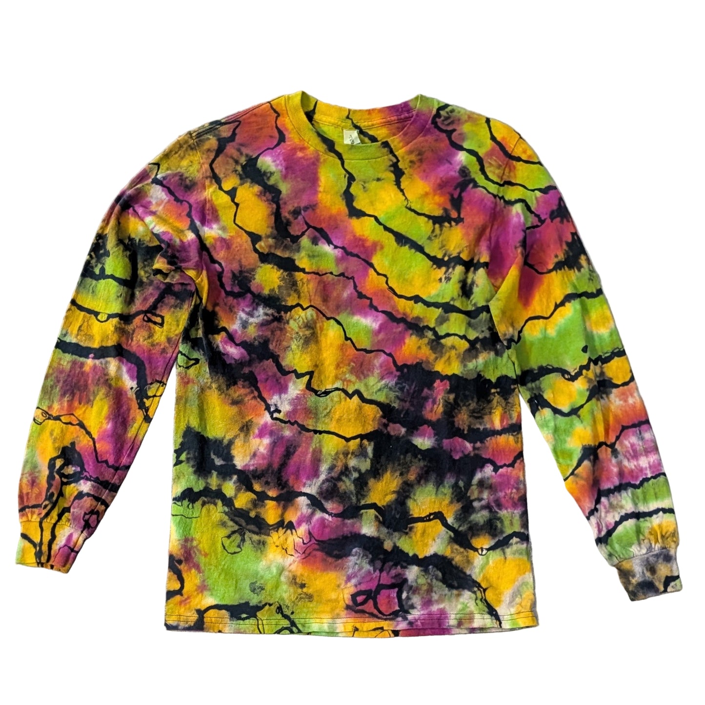 Size Small "Lined" Long sleeve Liquid Dye