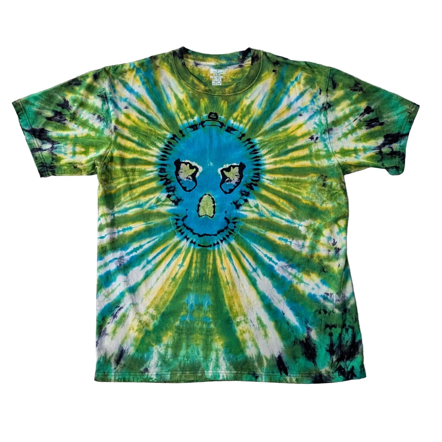 Size XL "Clownin" Reverse Tie Dye