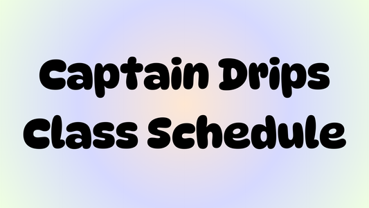 Book Your Captain Drips Tie Dye Studio Class Here