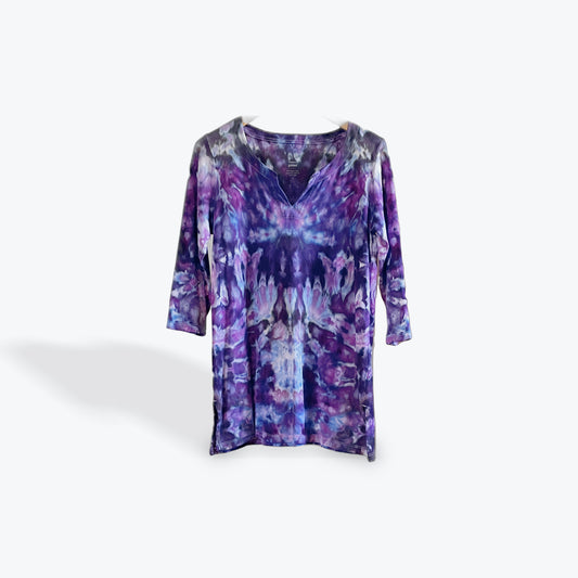 Purple Ice Dye Tunic