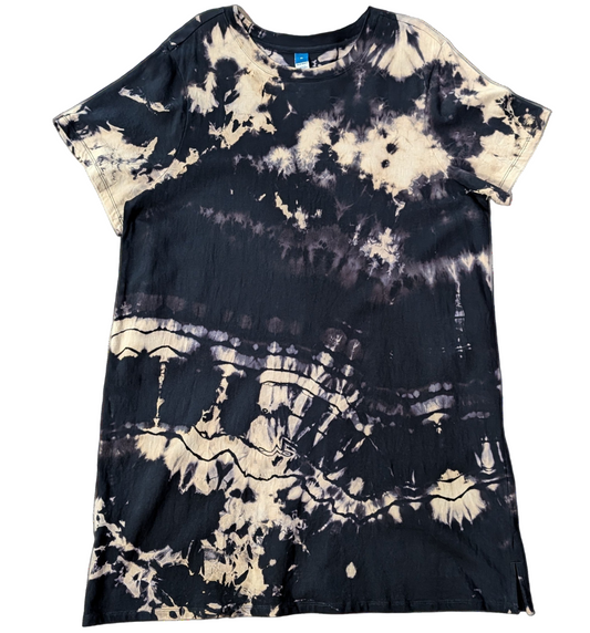 Size XL "Skelly" Reverse Dye Dress