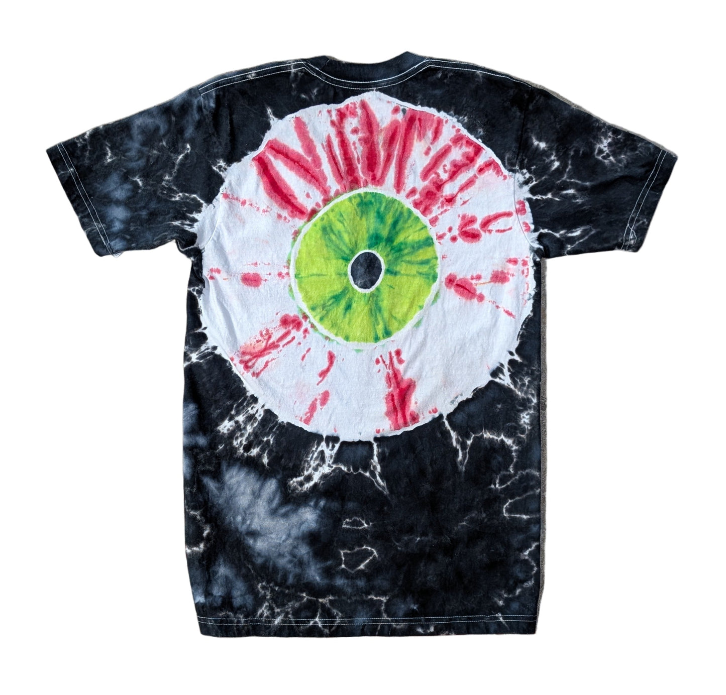 "Eye Love U" Traditional Liquid Tie Dye Size Small