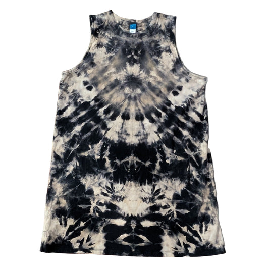 Size Large "Bones" Reverse Dye Dress