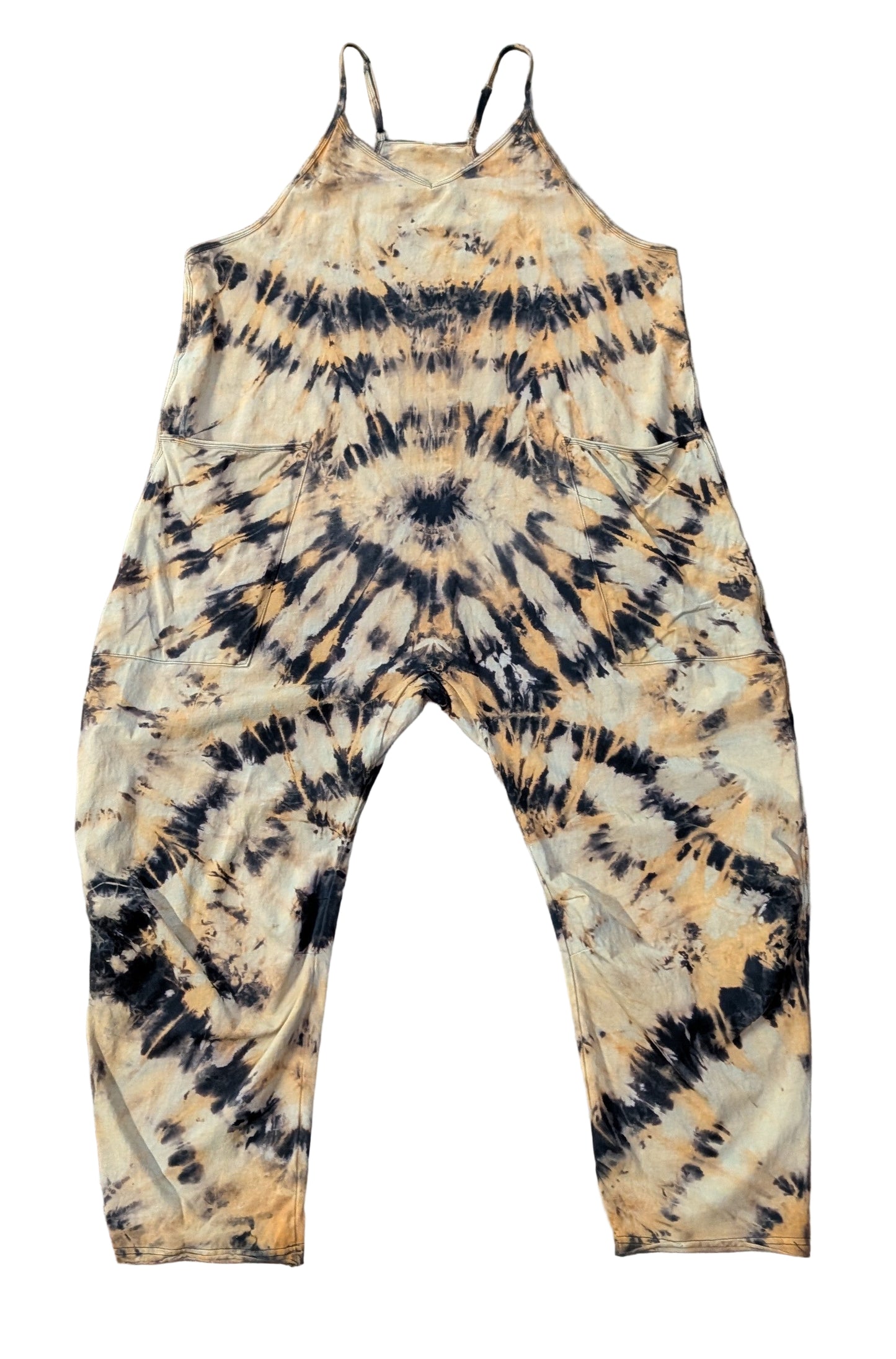 "Geobone" Reverse Dye Jumper with Pockets 2XL